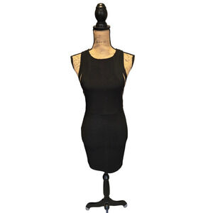 Tobi black sleeveless knee length dress, size small
